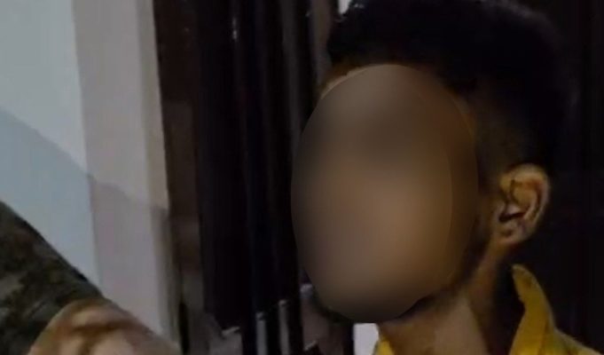 Ludhiana में चोरी का प्रयास करते युवक को रंगेहाथ पकड़ा:जबरन दरवाजा तोड़ने की कोशिश, शोर होने पर परिजनों-पड़ोसियों ने घेरा