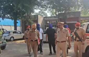 Jalandhar में नाके पर फायरिंग करने वाले 3 बदमाश गिरफ्तार:पिस्तौल-कारतूस बरामद, ID मांगते ही निकाली थी बंदकू; दीवार पर लगी गोलियां