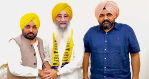 SAD से निकाले गए पूर्व विधायक रविंदर सिंह ब्रह्मपुरा AAP में शामिल, CM मान बोले- पार्टी होगी और मजबूत