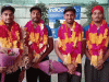 Junior Asia Cup जीतकर स्वदेश लौटी हॉकी टीम:अमृतसर एयरपोर्ट पर हुआ स्वागत, फूल माला पहनाई