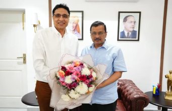 विधायक Dr. Ajay Gupta ने Arvind Kejriwal से की मुलाकात, केंद्रीय विधानसभा क्षेत्र के विकास कार्यों पर हुई चर्चा