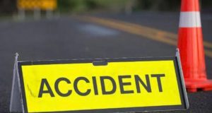 Jalandhar: गोराया में नेशनल हाईवे पर भीषण हादसा, छोटा हाथी बेकाबू होकर पलटा, लगा जाम