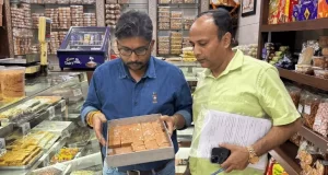 Dussehra पर बिकने से पहले 50 KG बासी पेठा पकड़ा: Jalandhar में फूड सेफ्टी विंग की चेकिंग; चना बर्फी, नमकीन और फैनियों के सैंपल भरे