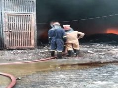 Ludhiana की Rubber Factory में आग : शार्ट सर्किट से फैली चिंगारी; 3 घंटे बाद 8 दमकल गाड़ियों ने पाया काबू
